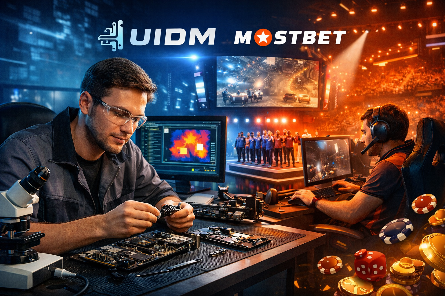 Egy UIDM mérnök története és érdeklődése az e-sport fogadások iránt a Mostbetnél